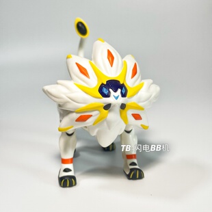 海外版麦当劳玩具 宝可梦 宠物小精灵 太阳神兽雄狮索尔迦雷欧