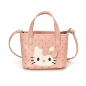 儿童包包女可爱斜挎包时尚 小朋友女童波点手提包宝宝洋气小孩背包