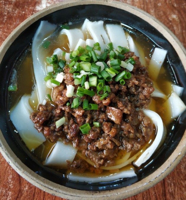 荆州手工米粉 沙市米粉  猪肉码子手工米粉2两 带汤料带码子定制