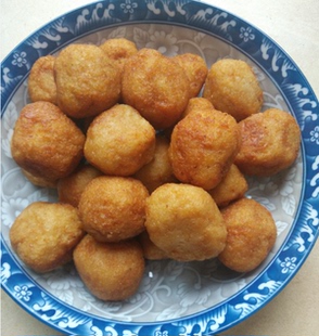炸藕圆子 藕元子 藕丸子500g 湖北荆州特色 定制
