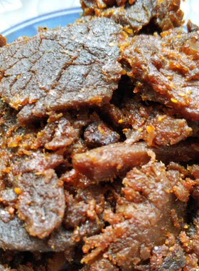 荆州牛肉干沙市五香麻辣牛肉干