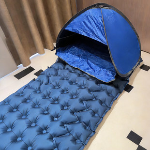 机场过夜神器户外露营便携充气床垫自带枕头单人睡垫出门旅行好物