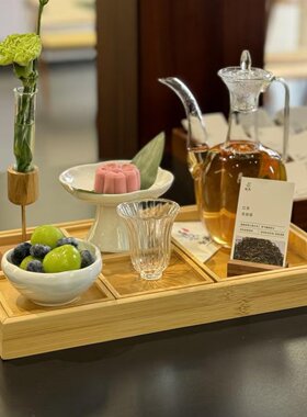 中式糕点摆台下午茶心歇餐