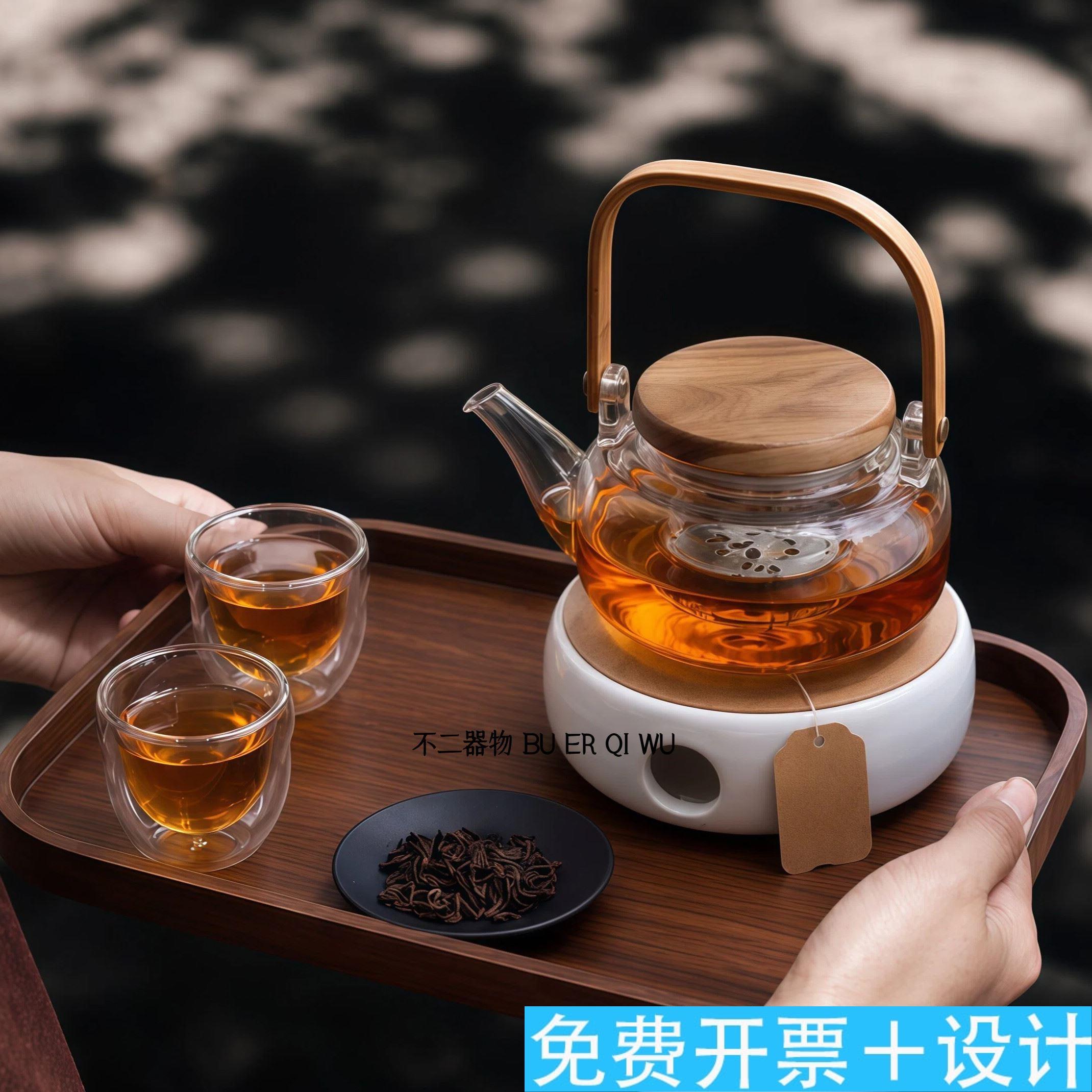 花茶壶套装家用室耐高温玻
