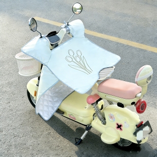 电动车夏季防晒防雨挡风被加大加宽遮阳分体式一体罩2026新款通用