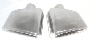 不锈钢排气管尾嘴 适用于07 保时捷卡宴改装 尾喉消声器 10款 原厂款