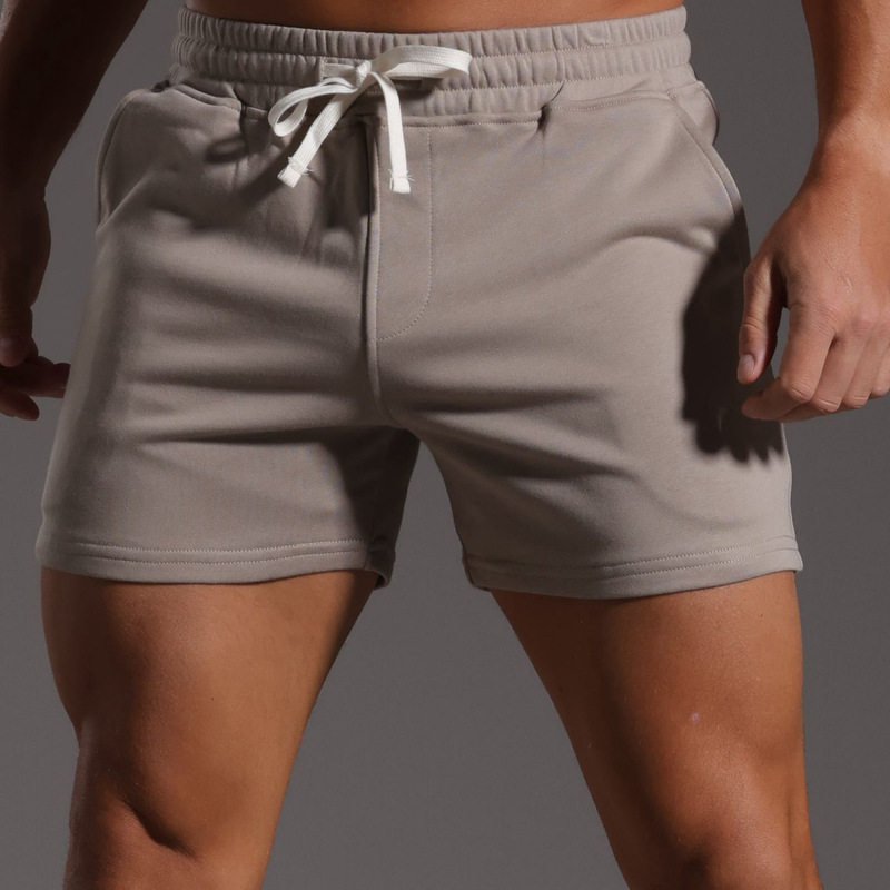 2026新款运动短裤男士夏季纯棉健身训练三分裤休闲弹力美式篮球裤