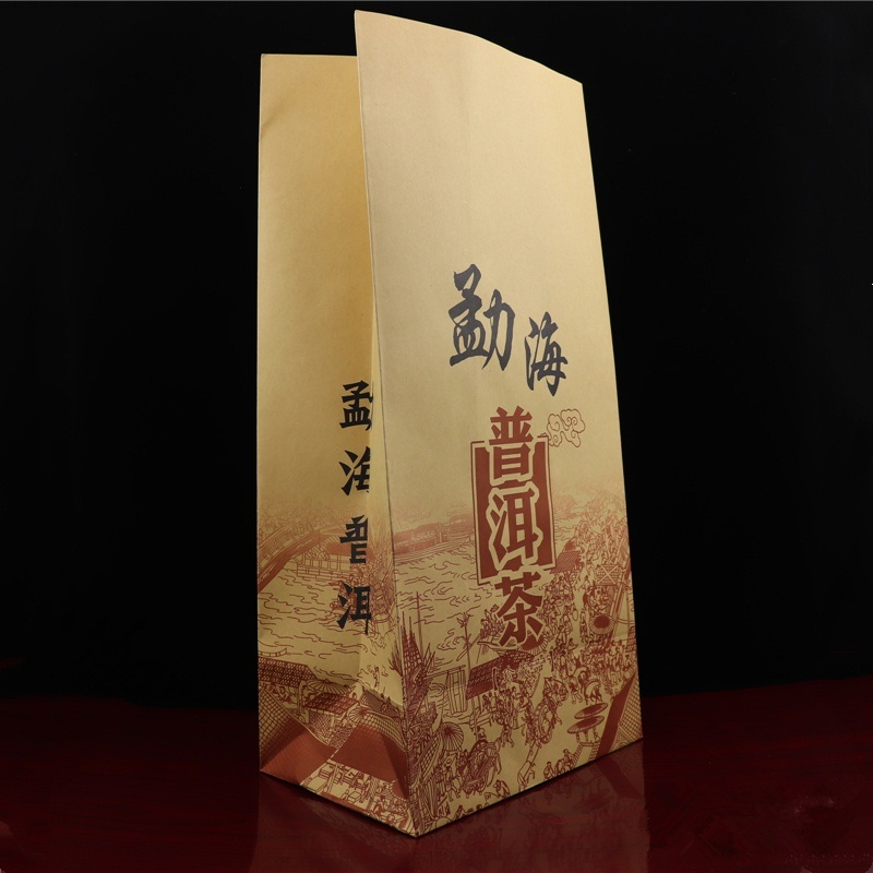 普洱茶散茶5斤装牛皮纸袋包装袋