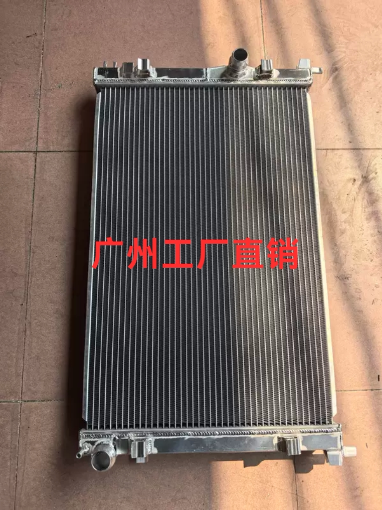 奥迪 rs3 TT改装全铝加厚加密水箱原装安装 支持定做油冷副散热器