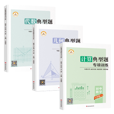 计算+代数+几何典型题八年级