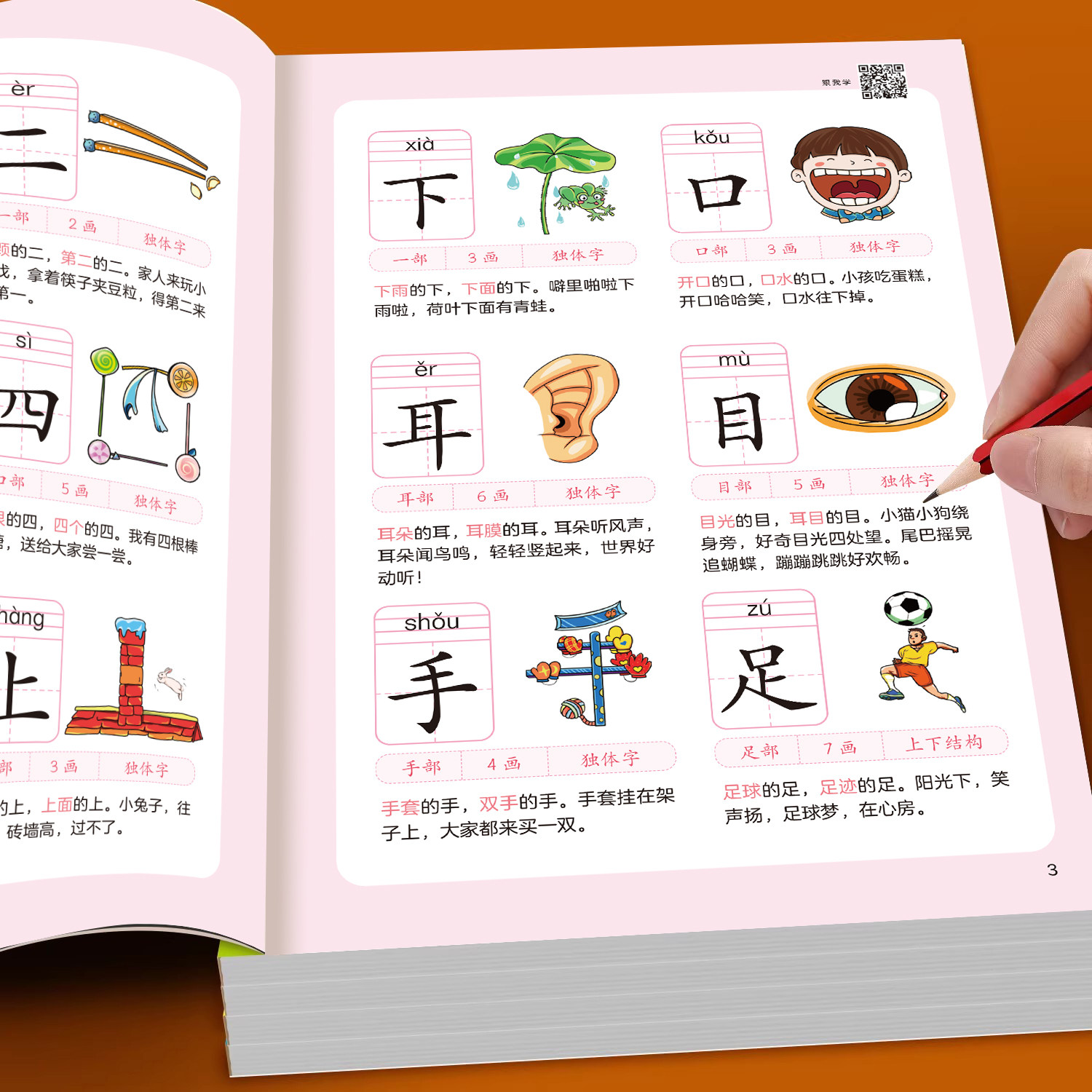 识字书幼儿认字识字大王3000字幼儿园儿童大班学前班宝宝早教启蒙