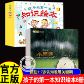 6岁宝宝启蒙早教绘本睡前故事书籍认知书工艺书适合小班中班大班入园准备幼儿园阅读 第一本知识绘本全8册科学启蒙幼儿0 孩子
