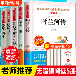 名著书籍 城南旧事 呼兰河传萧红著正版 原著小学生三四五至六年级必读课外书老师推荐 林海音朝花夕拾繁星春水冰心骆驼祥子呼兰河转