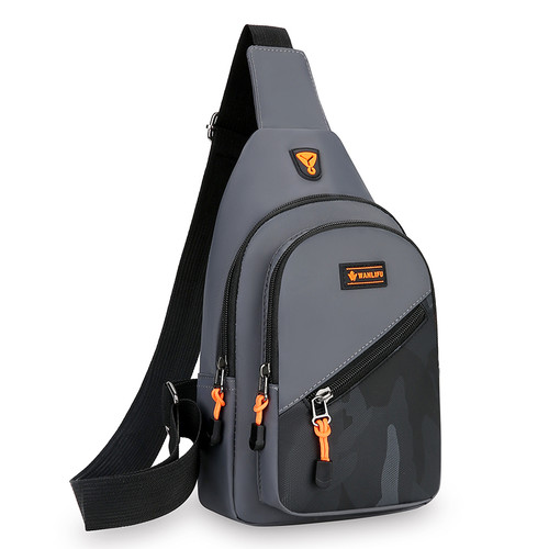 防水耐磨男士胸包新款