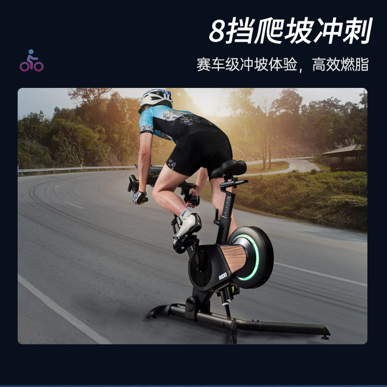 力动新款动感单车CX30室内健身车 全家适合的健身车家庭健身房