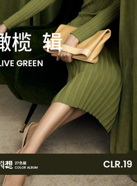 辑/35 橄榄绿墨绿色丝绒窗帘轻奢复古2026年新款客厅卧室遮光绒布