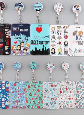 Grey's Anatomy Keychain Easy Retractable Nurse Dentist B