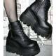 women cosplay厚底女靴朋克增高短靴马丁靴 shoes wedge boots
