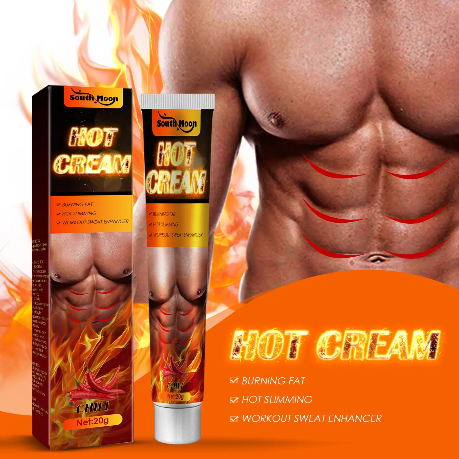 Abdominal Care CreamGentle IngredientsFirming LinesFitness M