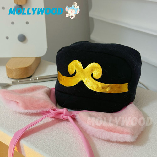 Mollywood 猫来屋 猪八戒帽子搞怪猪猪帽猫猫配饰帽子