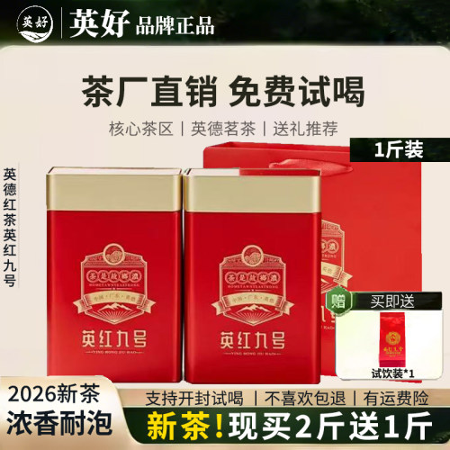 英红九号英德红茶官方旗舰店新茶