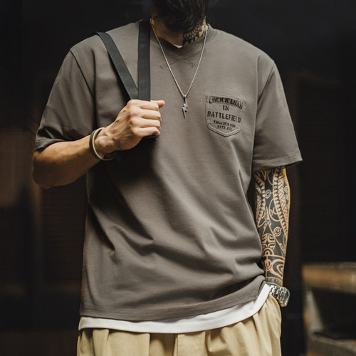 【体能训练服】马登工装口袋短袖