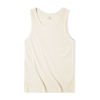 Madden workwear, American white fitness vest, senior shirt, hurdles heavyweight sleeveless inner layer with threaded waistcoat, men's base