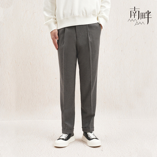 又见高级灰 休闲西裤 那不勒斯男士 直筒cleanfit风格 修身 2025SPR