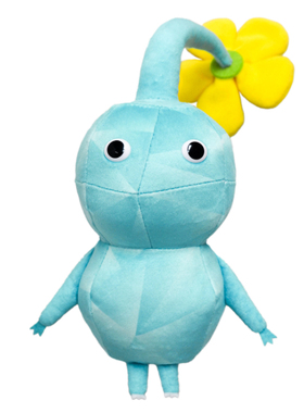 三英正版皮克敏全明星系列冰皮克敏靠垫毛绒公仔娃娃玩具礼物装饰