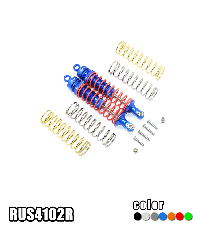 TRAXXAS RUSTLER 4X4 VXL金属加粗避震芯后避震/中点距离102mm-对