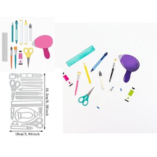 6068文具化妆工具切割模板DIY模具 die手账Scrapbook制作 cutting