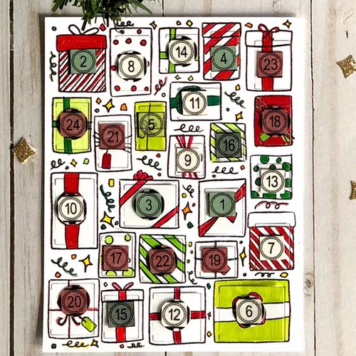 7704礼物盒子 Scrapbook DIY手账 剪贴簿相册卡片TPR透明硅胶印章