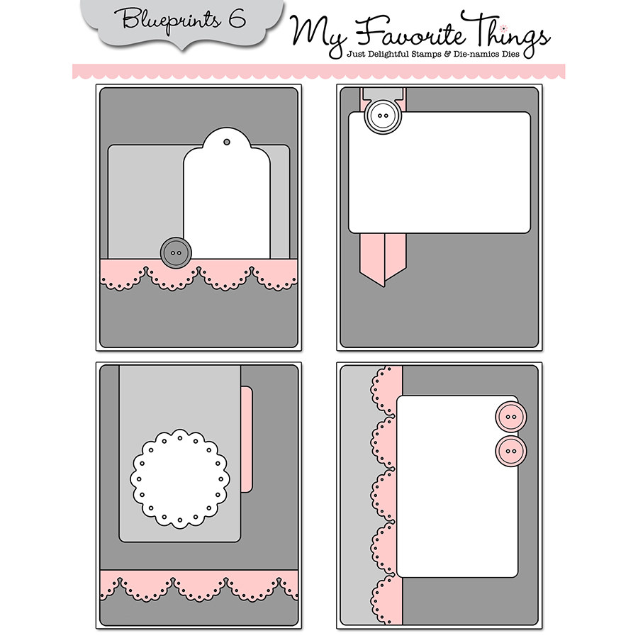 7151背景框架 切割模板DIY模具cutting die贺卡Scrapbook手账制作