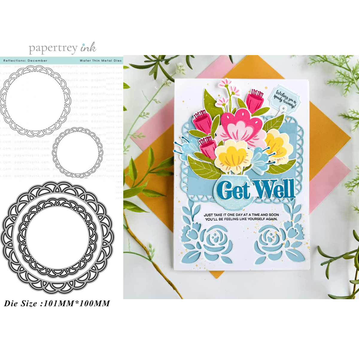 7357圆形边框切割模具DIY cutting die碳钢模板Scrapbook手账制作