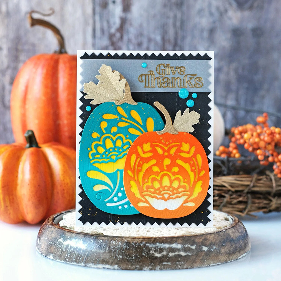 5712南瓜 切割模板DIY模具cutting die贺卡Scrapbook相册手账制作