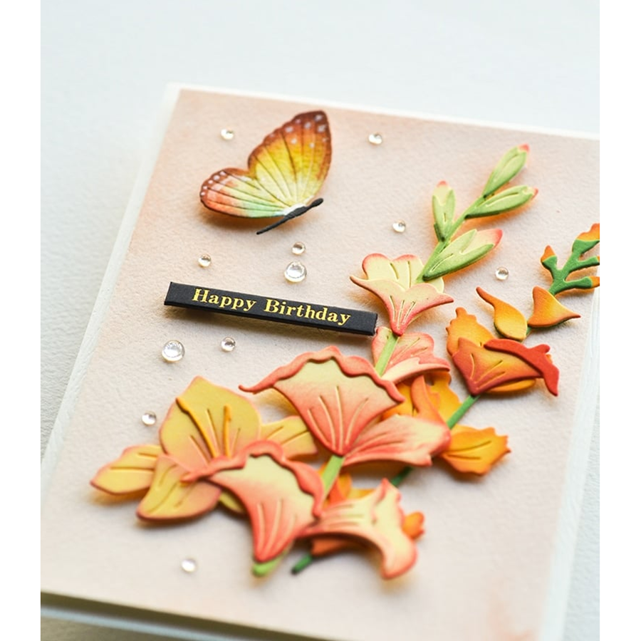 6810花朵组合 切割模板DIY模具cutting die贺卡Scrapbook手账制作