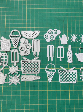 5366水壶瓶子 切割模板DIY模具cutting die手账Scrapbook贺卡制作