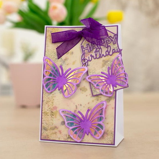 6305 蝴蝶 切割模板DIY模具cutting die手账Scrapbook贺卡制作