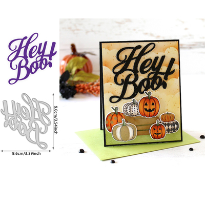 7778英文 切割模板 DIY模具cutting die手账Scrapbook贺卡制作