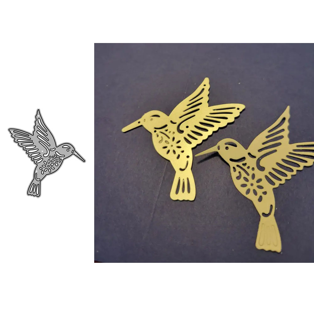 7279展翅的鸟 切割模板DIY模具cutting die贺卡Scrapbook手账制作