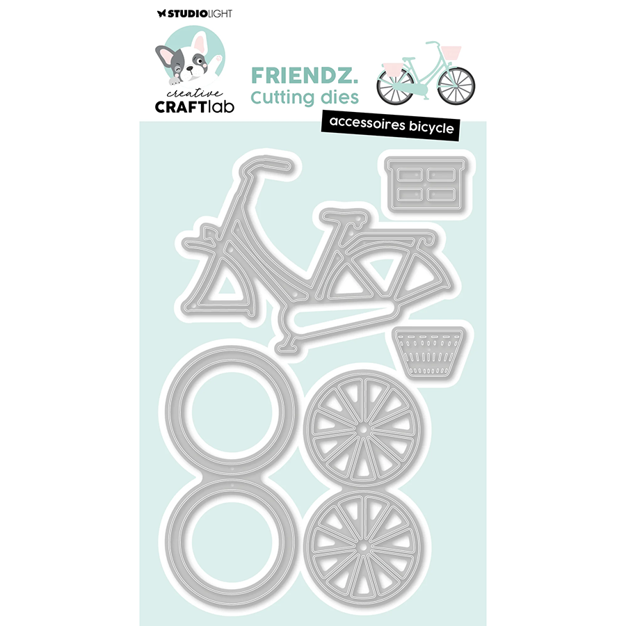 7466自行车 切割模具DIY cutting die碳钢模板Scrapbook手账制作