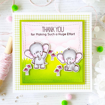 5897双线压痕方形 切割模板DIY模具cutting die手账Scrapbook制作