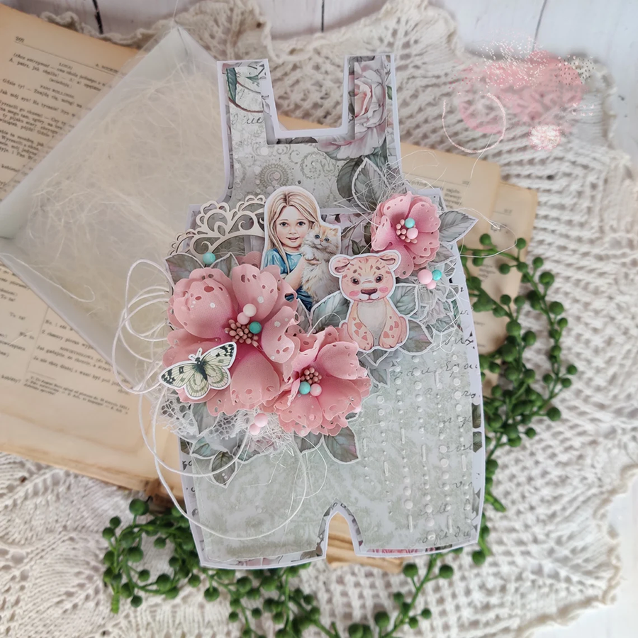 7542男孩衣服 切割模板DIY模具cutting die贺卡Scrapbook手账制作