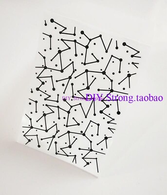 scrapbook DIY相册卡片制作工具 凹凸塑料模板 压花模板 星座