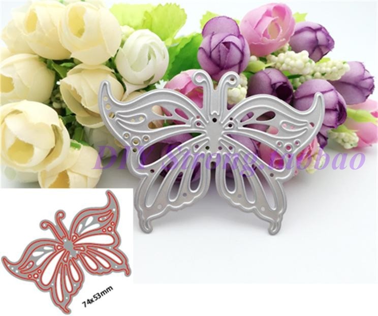 切割模板DIY模具cutting die贺卡相册Scrapbook账制作 蝴蝶S15