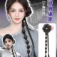 假发辫子甜酷侧马尾自然麻花辫彷真发扭扭辫花苞丸子头假发辫马尾