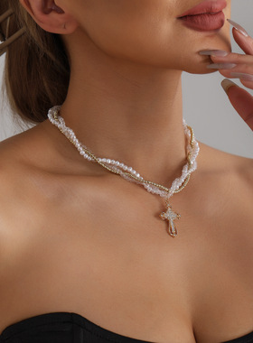 欧美跨境饰品个性设计感麻花编制