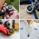 指南针钛合金ULTEM PEI指北针户外徒步登山罗盘挂扣项链背包挂件