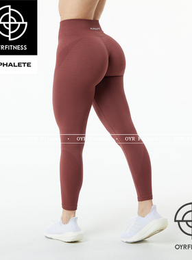 ALPHALETE女OZONE LEGGING健身训练高腰无接缝运动长裤裤