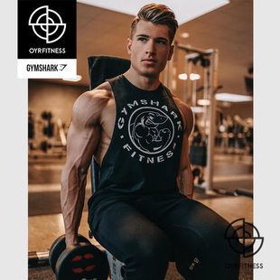 GYMSHARK男 TANK LEGACY ARM 鲨鱼健身背心 DROP 现货